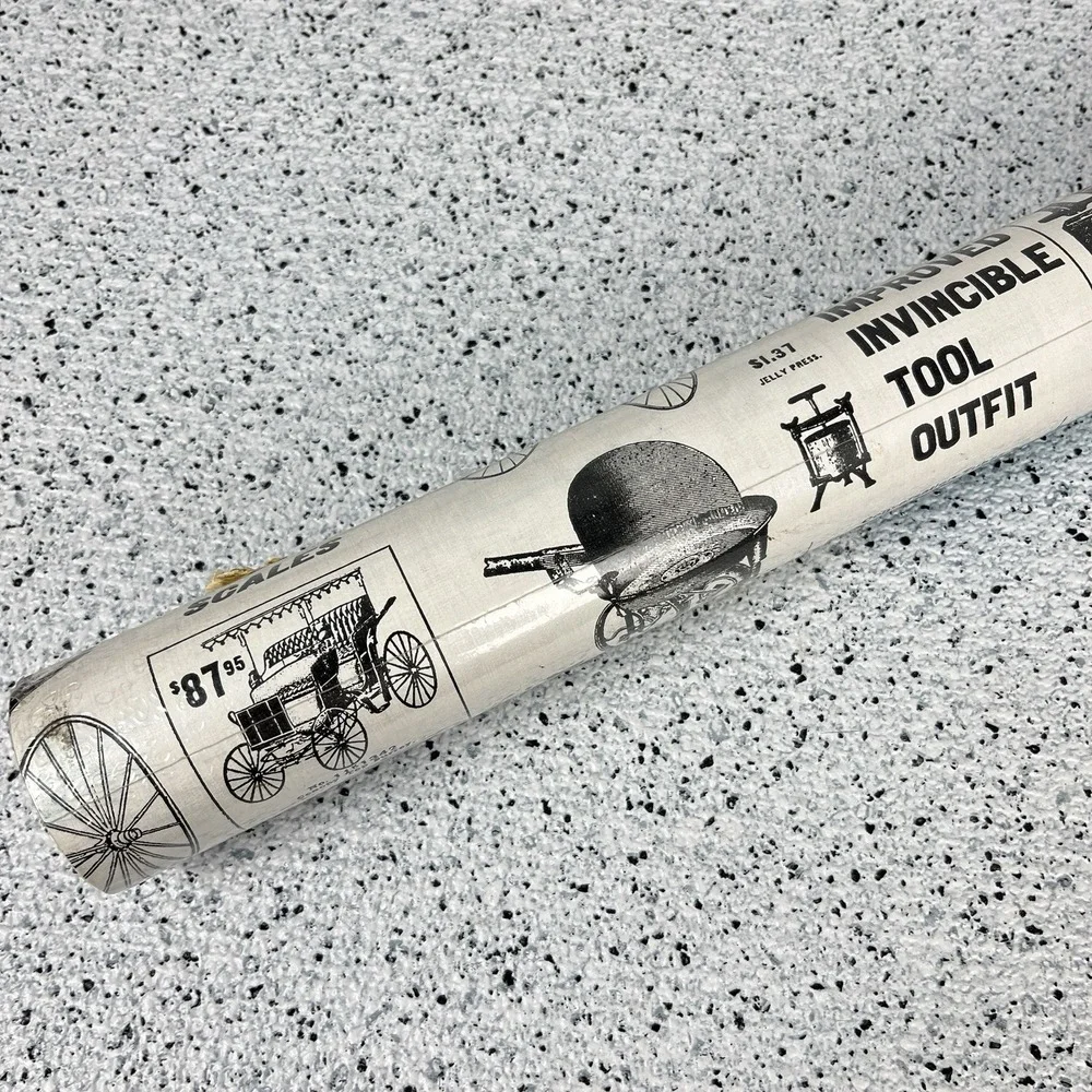 Vintage Thomas Industries‎ Wallpaper Advertisement Print Black White 20.5